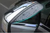 Car Styling Carbon rearview mirror rain eyebrow Rainproof Flexible Blade Protector Accessories For Subaru XV 2014