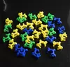 En gros Bong Keck clips en plastique utilisé pour 10mm 14mm 19mm joint taille bong couleur différente verre bong clips de conduite d'eau