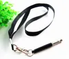 50PCs Pet Dog Training Whistle Pitch Justerbar Ultraljud Sound Silent Recall Stopp NUISANCE Barking säkert med GRATIS Lanyard Neck