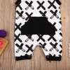 Baby Boys Romper Suit strój maluch bez rękawów Bawełny bawełniany piżama piżama sport