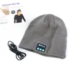 All'ingrosso-Nuovo caldo del cappello del Beanie senza fili Bluetooth di Smart Cap Cuffia altoparlante Mic