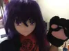 (C2-067) Top Qualität Handgemachte Weibliche Silikonkautschuk Gesichtsmaske Cosplay Kigurumi Masken Crossdresser Puppe Kig Anime Rollenspiel