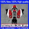 Carénages de carrosserie pour DUCATI 659 696 795 796 797 09 10 11 19MY5 659S 696S 795S 821 1100 1100S M1000 1200 2009 2010 2011 Carénage Rouge blanc blk