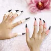 Party Props Fake Nails Cover Fancy Ball Supplies Fingernail Kostym Party Decoration Cosplay Kostym Rolig Prop ouc2090