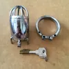 NEW Small2020 New Lock Design 70mm Cage Length Stainless Steel Super Small Male Chastity Devices 1.6" Short Cock Cage For Men