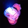 DHL LED Ice Cube Multi Color Changing Flash Lights Crystal Cubes for Party Wedding Event Bars Chirstmas Halloween Party Decorations