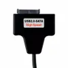 USB 2.0 ~ 7+6 13pin 13p 7pin+6 핀 슬림 선 SATA 노트북 CD/DVD ROM 광학 드라이브 어댑터 케이블 듀얼 USB