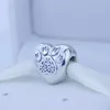 Fits For pandora Bracelets Guarantee 925 Sterling Silver Beads Silve I Love My Pets with Clear Cz Charm DIY charms 1PC/lot