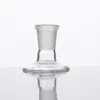 Glas Rökning Tillbehör Adapter Stativ för skål Piece Domes Vattenrör Bongs Adaptrar 14mm 18mm Man Kvinna Frostat Gemensam Dropdow DAB Rig 377