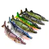 1 шт. Большой размер 6 цветных новейших многообразитных басных пластиковых рыболовных приманков Sweadbait