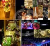 Party Seed Led lighting Vine Vase Lights Wedding Centerpiece Fairy String Light 200cm Waterproof Christmas Hallowen decor props 8colors gift