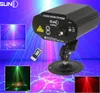 Suny Mini 24 Patterns Red Green Laser Projektor Stage Lighting Effet System Lumiere DJ Light Led Blue Party Disco Lights