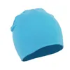 Nouveau-né coton beanie printemps automne infantile casquette enfant mignon élastique chapeaux tout-petits casquettes de coton 20 bonbons couleur nuit dormir chapeau