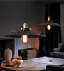 Illuminazione lampadari per sala da pranzo Lampada industriale e27 Base in ferro stile americano 220v 110v lampade a sospensione Loft Coffee Bar Ristorante Cucina