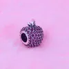 Losse kralen Past Apple Pandora Armbanden Zilveren Pave Ballen Zirconia Nieuwe Originele 925 Sterling Zilveren Charme Sieraden DIY voor vrouwen Groothandel