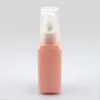 Récipient carré de 50ml pour émulsion de crème, liquide, gel douche, bouteilles à pompe vides colorées rechargeables, 50 pièces/lot