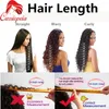 黒人女性のための変態巻きu部分のウィッグのバージンブラジル人の髪の毛のための中間部分2x4 upartレースのかつらのひずみの自然色熱い販売