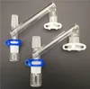 Wasserpfeifen 18-mm-Glas-Reclaimer-Dropdown-Adapter für Wasserpfeifen Rauchen mit Schüssel Kunststoff-Keck-Clip passend für Bohrinseln Bongs