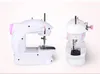 Hoge kwaliteit naaimachine mini elektrisch huishouden DIY Handwerk naaimachine dubbele snelheid met voeding kleine huishouden WX9-25