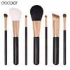 Docolor Alta Qualidade Pincéis de Maquiagem 7 Pcs Maquiagem Pincel Com Virola De Cobre Make Up Kit de Ferramentas