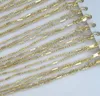 10Pcs/lot Gold Plated Necklace Chains Accessories For DIY Craft Jewelry Gift 16inch GO2