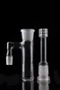 Hookahs Glass Hi-Q Ashcather 90 Grados Colector de ceniza difuso 18.8mm-18.8mm Staight Tube Perc para tubería de agua de vidrio