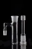 Cachimbo de água de vidro Hi-Q Ashcather 90 Graus difusied Ash catcher 18.8mm-18.8mm Staight Tube Perc para tubo de água de vidro