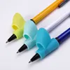 3 sztuk / zestaw Magiczna Dzieci Silikon Ołówek Uchwyt Pióro Pisanie Pomoc Grip Postawa Korekta Narzędzie Ucznia Stacjonarny Prezent Zabawki