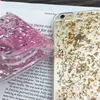 Bling glitter Goldleaf Gold Foil Case per iPhone 13 Pro Max 12 Mini 11 XR XS 8 Plus Cover TPU morbido8032428