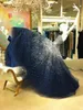 2019 STRAPLINGLING SWEET Sweet 16 Navy Blue Puffy Quinceanera Dresses Ball Ball Prom Dorts with Delling Ruffles Tulle Custo4964251