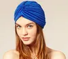 nuovo 18 colori Unisex India Cap Women Turban Headwrap Hat Skullies Berretti Uomo Bandana Ears Protector Accessori per capelli