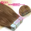 #8/613 Color Tape In Human Hair Extensions 100% Virgin Human Hair Brazilian Straight Hair 50g 20pcs/Set Skin Weft Weaves Free Shipping