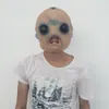 Nuovo design UFO Alien Mask Cosplay Maschera fantasma spaventoso Red Brain out Maschera da festa di Halloween Creepy Saucer Man Full Face Horror Ghost Costume