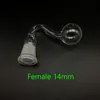 Novo grande barato colorido pirex queimador de óleo de vidro 10mm 14mm 18mm feminino pirex queimador de óleo tubo de vidro transparente queimador de óleo tubos banger prego