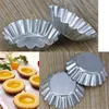 20 stks Ei Tart Aluminium Cupcake Cake Cookie Mold Pudding Mold Tin Bakken Tool E00145 Bard