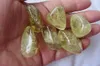6 pcs beautiful NATURAL CITRINE original stone Larger Particles citrine Quartz Crystal gravel stone Specime healing