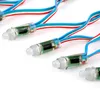 50pcs / string DC5V 12mm SH1908 주소 지정 가능 RGB led 스마트 픽셀 노드 빛 (DMX와 같은 기능, dmx와 같은 기능); 방수 IP68 등급