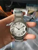 Top Sell Male Clock Man Watch rostfria klockor Mekaniska automatiska armbandsur Ny modeföretag Armbandsur 082231N