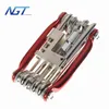 Topend 3 Colors 10 in 1 Bicycle Moutain Road Bike Tool Set Bicycle Cycling Multi Repair Tools Sets Kit Wrench Screwdriver Chain C67660785