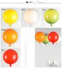 Färgrik ballong lampa taklampa 250mm moderna minimalistiska kreativa sängar tecknade barn i dagis rum sovrum taklampa