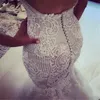 Vintage Backless Mermaid Wedding Dresses Free Shipping Off Shoulder Delicate Lace Wedding Dresses Floor Length Bridal Gown