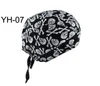 Darmowa Wysyłka Kolarstwo górskie Outdoor Sport Bike Rower Pirate Bandana Hat Hip Hop Cap Scarf Durag Drukowanie Man's Cap