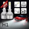2x LED Car H1 72W C6 Farol Kit 7600Lm substituição impermeável lâmpadas Estacionamento 12V 24V DC frete grátis