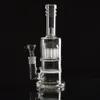 2017 High Tech Glass Water Pijpen Glazen Glazen Glazen Waterpijpen 14 Branches 7 Dikke Exclusieve Nieuwe Bong Dubbele functie Olierouts