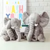Dorimytrader 80cm 플러시 만화 코끼리 장난감 자이언트 부드러운 뜨거운 동물 포옹 베개 인형 아기 선물 DY61222