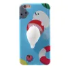 2017 Grappige 3D Cartoon Kitty Cat Telefoons Gevallen Siliconen Squeeze Stress Verlichten Squishy Zachte TPU voor iPhone 6 6S 7 7Plus Cradle