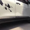 Revêtement d'habillage de moulage latéral de corps de porte en chrome ABS pour Nissan X-Trail X Trial XTrail Rogue T32 2014 2015 Accessoires de style de voiture 4pcs