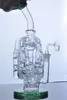 Tasarım Kalın Bong Krem PERC Nargile Kül Catcher Banger 5 Kol Geri Dönüşüm Bubber Su Borusu Nargile Yağı Kuleleri 14.4 Kadın Eklem