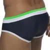 Mens Swim Shorts Sexy Men Swimwear Gay Man Patchwork Bikini Swimsuit Low Rise Swimming Briefs Swim Wear Board Shorts