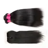 7Aペルーのインドのマレーシアのブラジルの髪の束は未処理のレミー人間の髪の毛が閉じられたブラジルのストレートバージンヘアの伸び